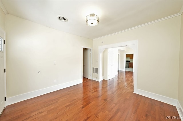 50 Avery Pl, Cheektowaga, NY 14225 - unfurnished room featuring wood finished floors and ornamental molding