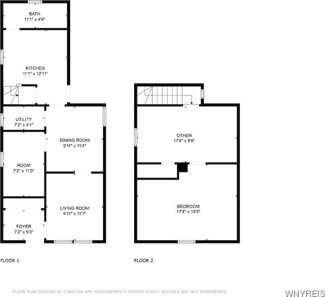 50 Avery Pl, Cheektowaga, NY 14225 - view of floor plan / room layout