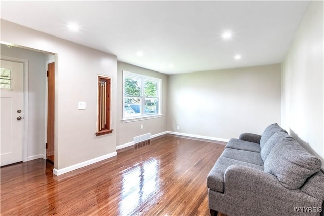 192 Culver Rd, Buffalo, NY 14220 - living area with wood finished floors and recessed lighting