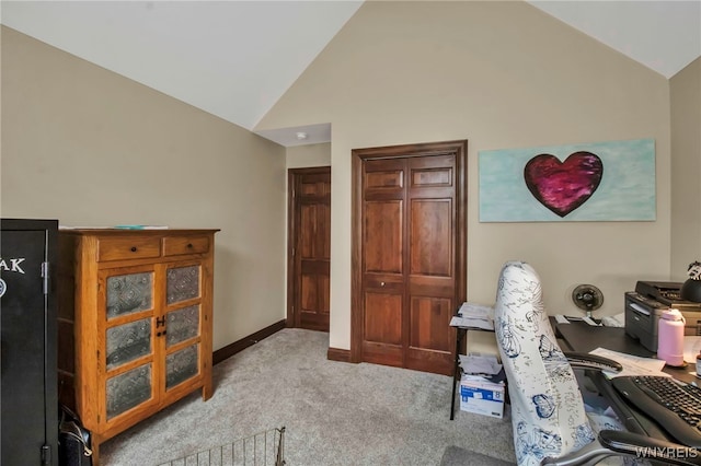 6290 Emily Ct, Clarence, NY 14032 - office space featuring carpet and high vaulted ceiling