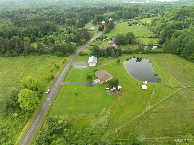 6557 Boberg Rd, Ashford, NY 14171 - drone / aerial view of a nearby body of water