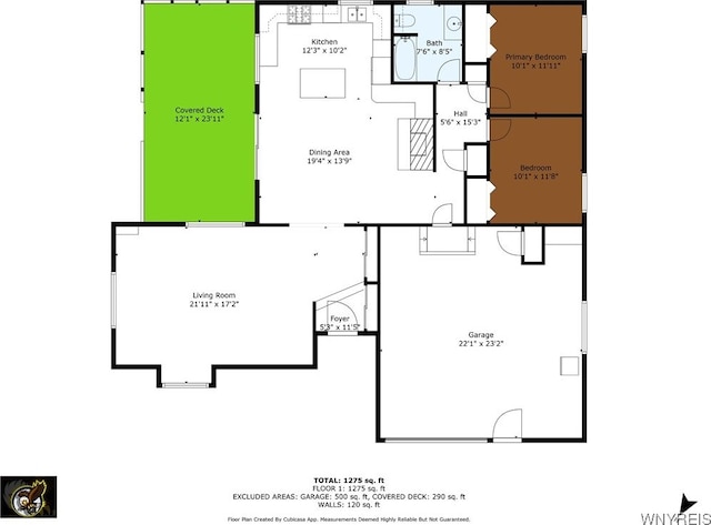 6557 Boberg Rd, Ashford, NY 14171 - view of property floor plan