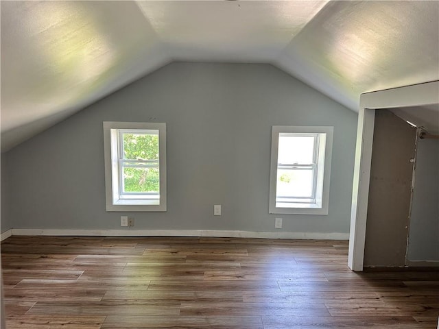 14918 Lakeshore Rd, Carlton, NY 14477 - bonus room with vaulted ceiling and hardwood / wood-style floors