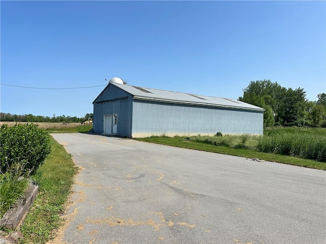 14918 Lakeshore Rd, Carlton, NY 14477 - view of outbuilding featuring asphalt driveway