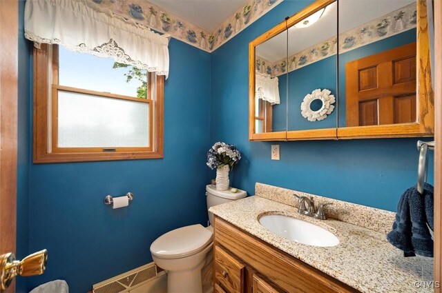 109 Hunt Valley Rd, Oneida-Inside, NY 13421 - half bathroom featuring toilet and vanity