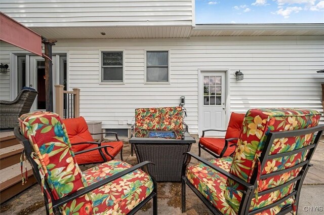 109 Hunt Valley Rd, Oneida-Inside, NY 13421 - view of patio with an outdoor living space
