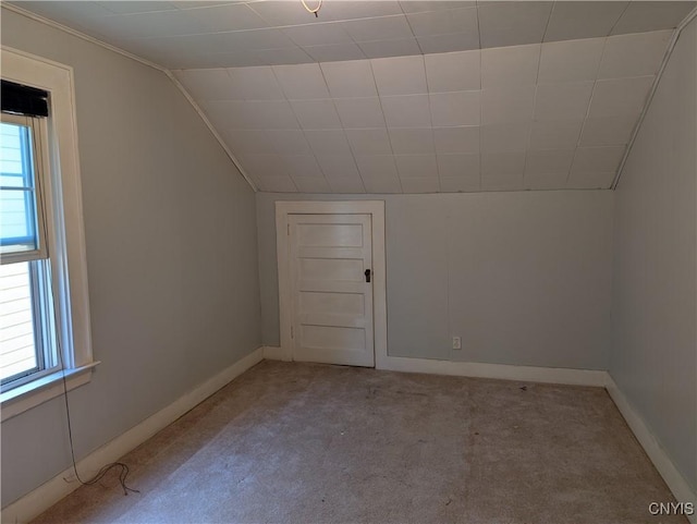 305 S Midler Ave, Syracuse, NY 13206 - additional living space featuring light colored carpet, lofted ceiling, and plenty of natural light