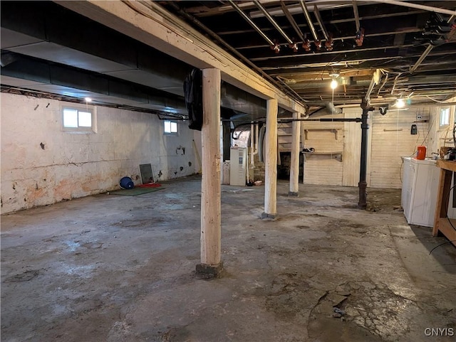 305 S Midler Ave, Syracuse, NY 13206 - below grade area with washer / clothes dryer