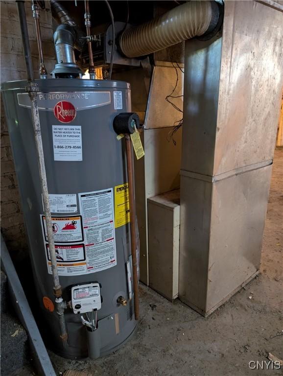305 S Midler Ave, Syracuse, NY 13206 - utility room featuring water heater