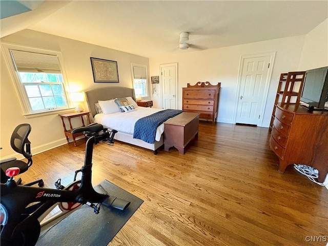 308 Haddonfield Dr, Dewitt, NY 13214 - bedroom featuring wood finished floors and a closet