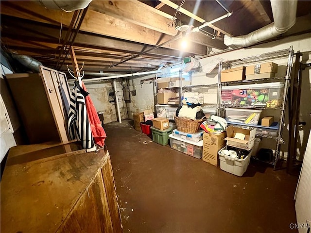 308 Haddonfield Dr, Dewitt, NY 13214 - view of unfinished below grade area