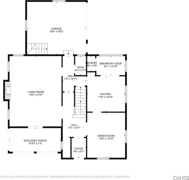308 Haddonfield Dr, Dewitt, NY 13214 - view of room layout