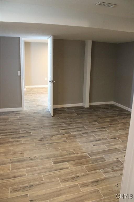 4745 Lynnville, Clay, NY 13041 - finished basement with wood finished floors