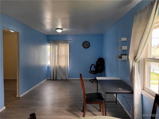 196 Kilhoffer St Unit B, Buffalo, NY 14211 - office with wood finished floors and baseboards