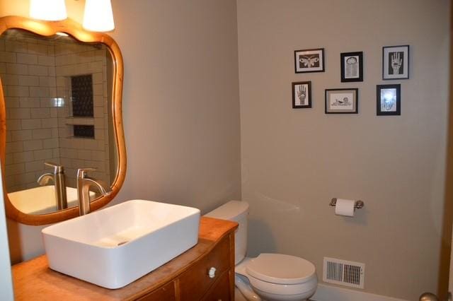 57 Timberline Dr, Penfield, NY 14526 - bathroom featuring toilet and vanity