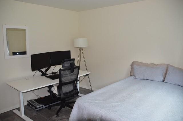 57 Timberline Dr, Penfield, NY 14526 - bedroom with an office area and baseboards