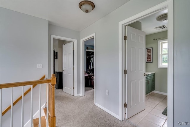 33039 County Route 22, Antwerp, NY 13691 - corridor with an upstairs landing and baseboards