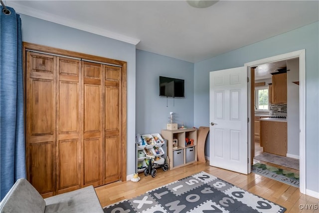 33039 County Route 22, Antwerp, NY 13691 - bedroom with light wood-style flooring and baseboards