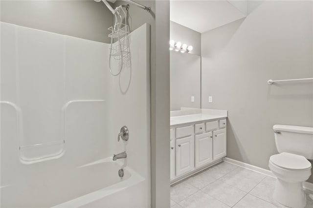 189 Maryview Dr, Penfield, NY 14580 - bathroom with vanity, tile patterned flooring, and  shower combination