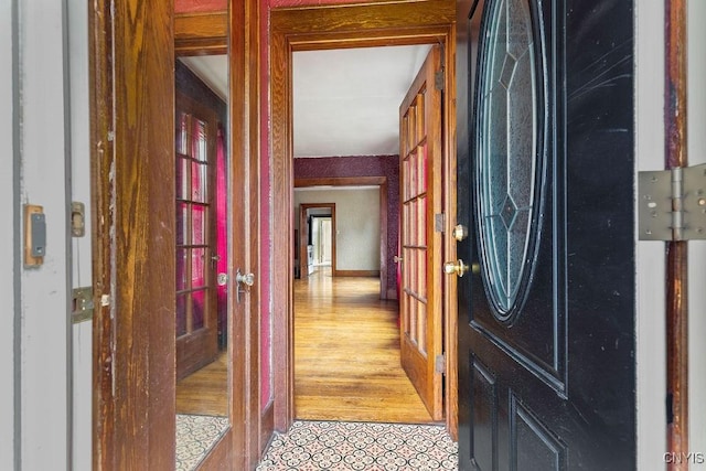 218-20 Avery Ave, Syracuse, NY 13204 - foyer entrance with light tile patterned floors
