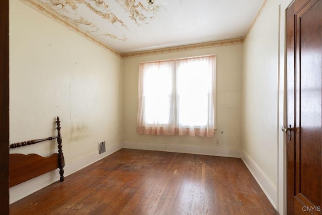 218-20 Avery Ave, Syracuse, NY 13204 - unfurnished room with hardwood / wood-style floors and crown molding