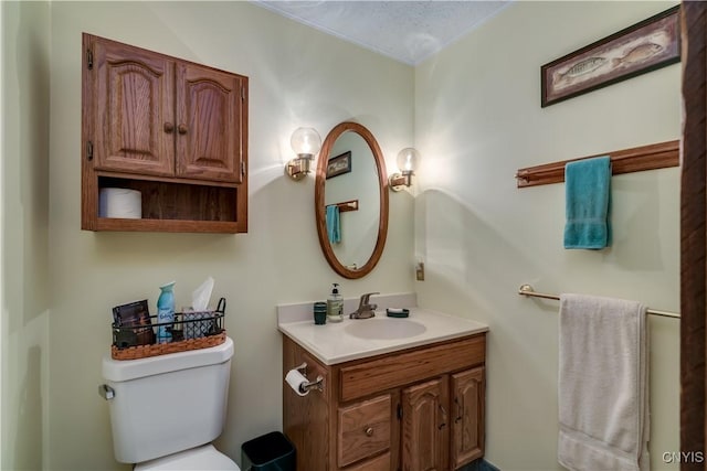 8782 Buck Point Rd, Watson, NY 13367 - half bath featuring vanity and toilet