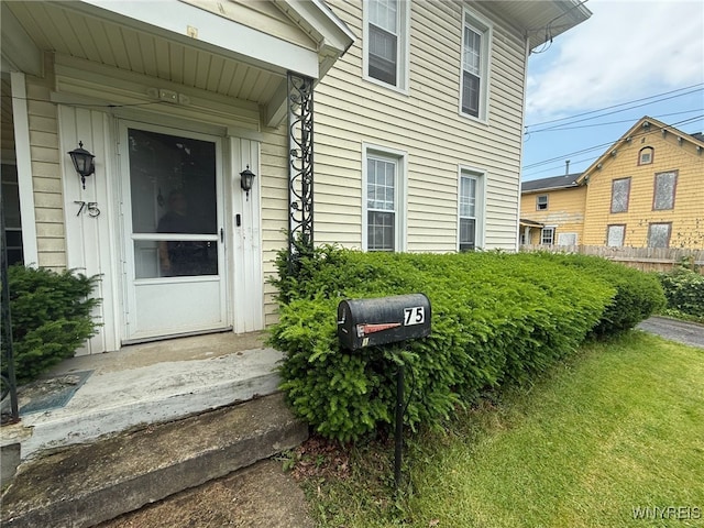 75 Main St, North Dansville, NY 14437 - entrance to property