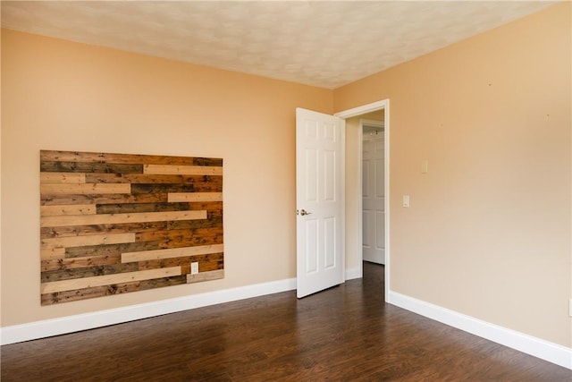1192 Clendenning Rd, Lindley, NY 14870 - unfurnished room with dark wood-type flooring and baseboards