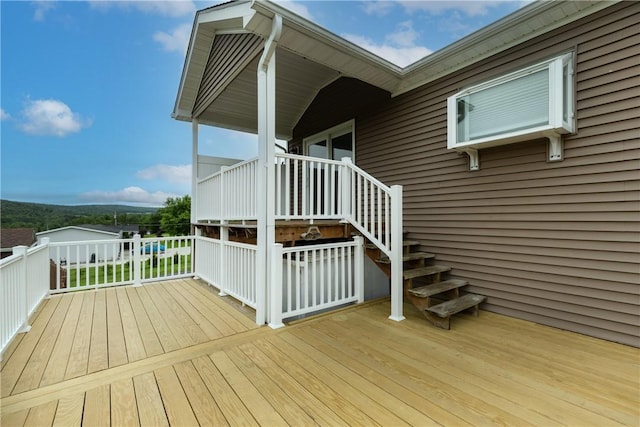 1192 Clendenning Rd, Lindley, NY 14870 - view of wooden terrace