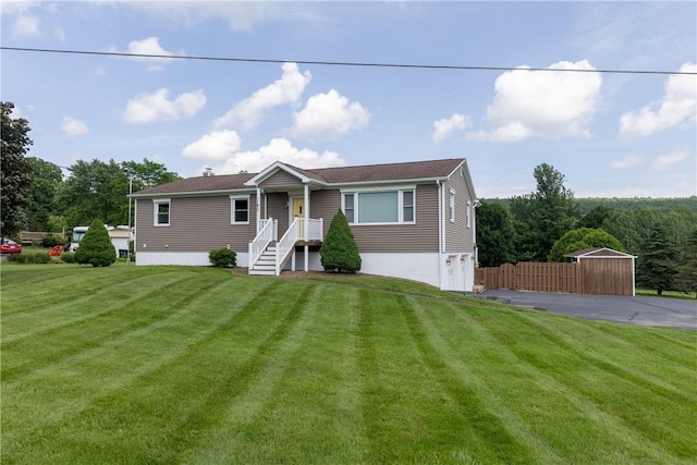 1192 Clendenning Rd, Lindley, NY 14870 - view of front facade featuring asphalt driveway