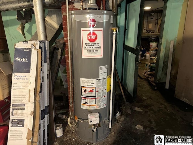 12 Juliet St, Jamestown, NY 14701 - utilities featuring water heater and heating unit