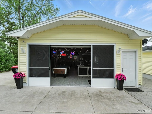 5137 William St, Lancaster, NY 14086 - view of garage