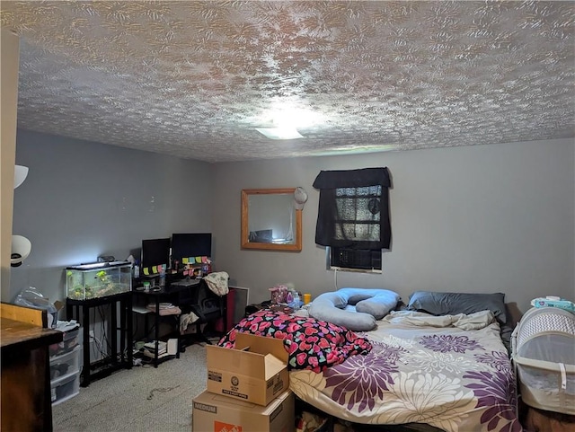 4182 Dresser Rd, Shelby, NY 14103 - carpeted bedroom with a textured ceiling