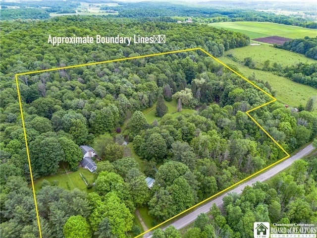 5152 John Darling Rd, Conowingo, NY 14726 - view of property location with property boundaries highlighted