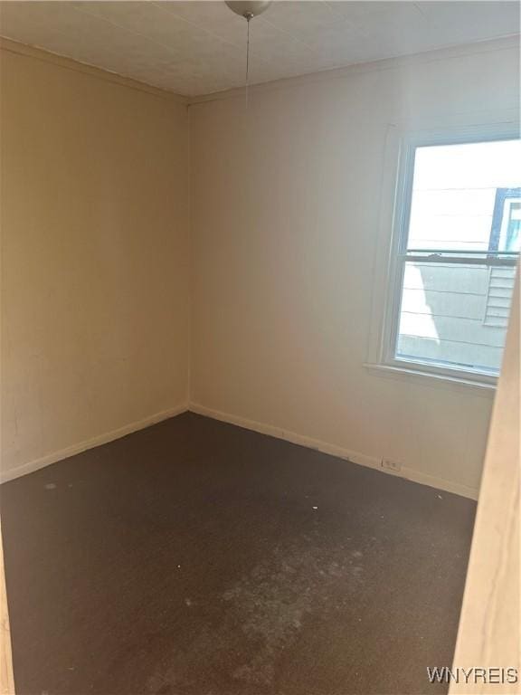 54 Decker St, Buffalo, NY 14215 - empty room featuring baseboards and ornamental molding