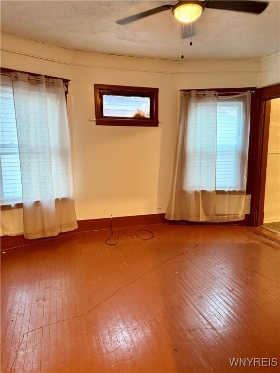 246 Cambridge Ave, Buffalo, NY 14215 - unfurnished room featuring wood-type flooring and a ceiling fan