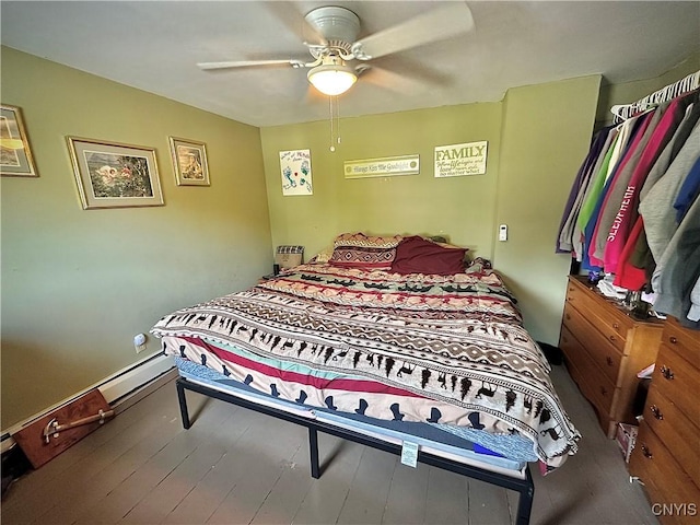 5767 W Main St, West Turin, NY 13325 - bedroom with ceiling fan