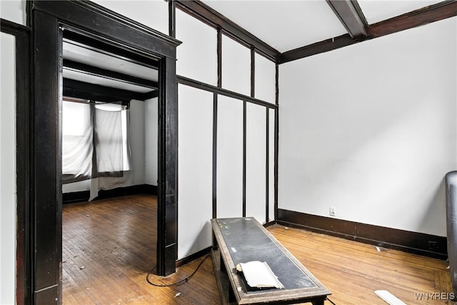 49 Urban St, Buffalo, NY 14211 - unfurnished bedroom with hardwood / wood-style flooring and baseboards