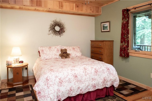 105 Garmon Ave, Webb, NY 13420 - bedroom with wood finished floors