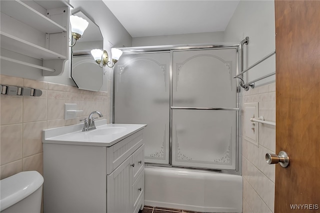 144 Flohr Ave, West Seneca, NY 14224 - full bath with vanity and tile walls