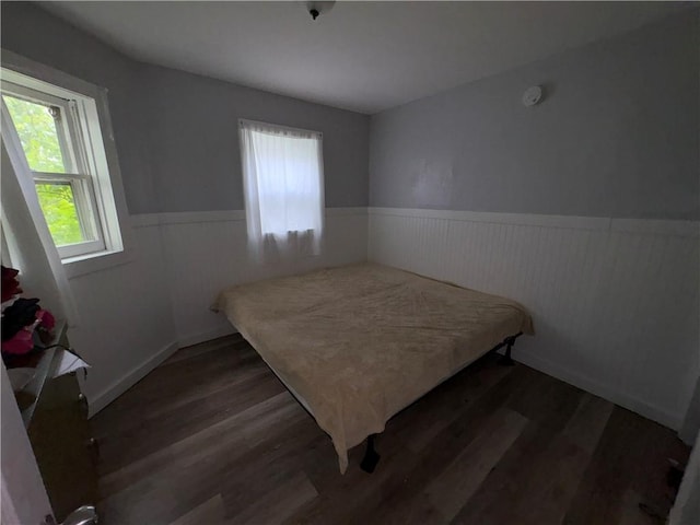 895 S Plymouth Ave, Rochester, NY 14608 - bedroom featuring wainscoting and wood finished floors