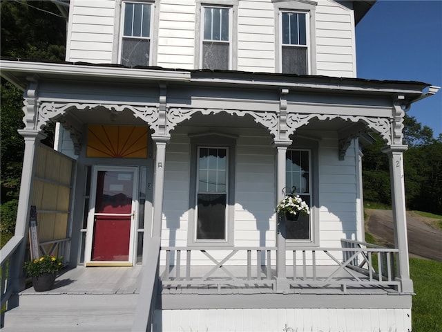 2 2nd St, Eldred, PA 16731 - view of exterior entry with covered porch