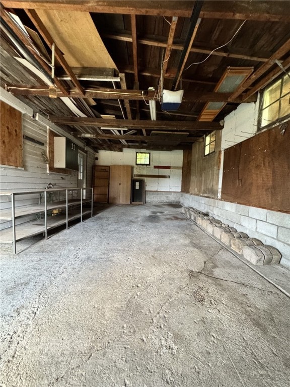 2 2nd St, Eldred, PA 16731 - miscellaneous room with a garage