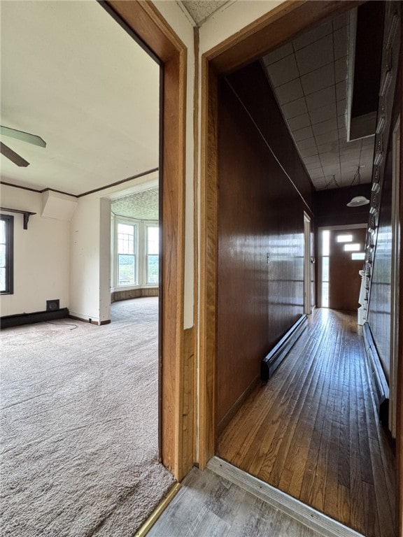 2 2nd St, Eldred, PA 16731 - corridor featuring wood-type flooring and healthy amount of natural light