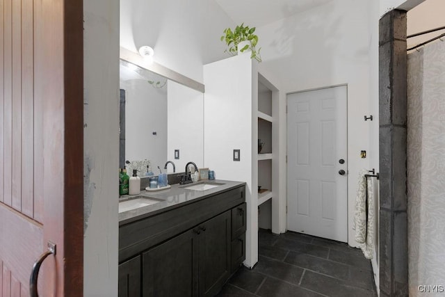 3785 Ransom Rd, Pompey, NY 13078 - bathroom featuring double vanity