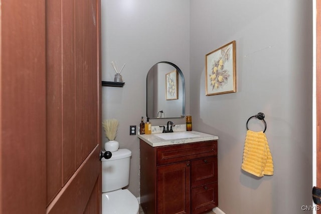 3785 Ransom Rd, Pompey, NY 13078 - half bath with toilet and vanity