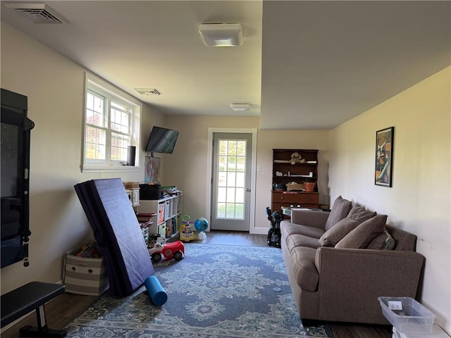 6303 Palmiter Rd, Alfred, NY 14803 - living area featuring wood finished floors