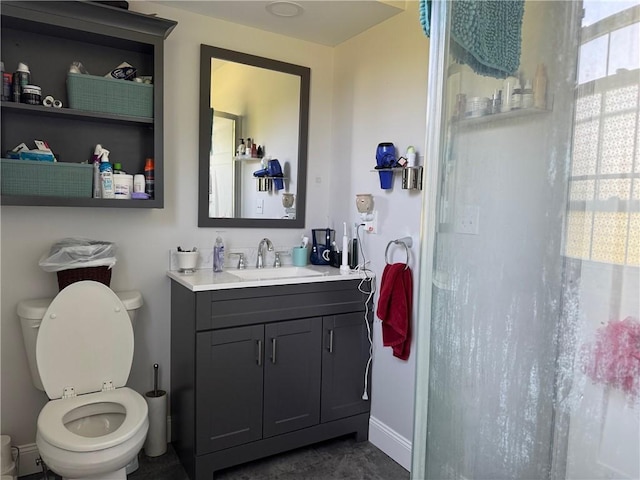 6303 Palmiter Rd, Alfred, NY 14803 - full bathroom with vanity and curtained shower