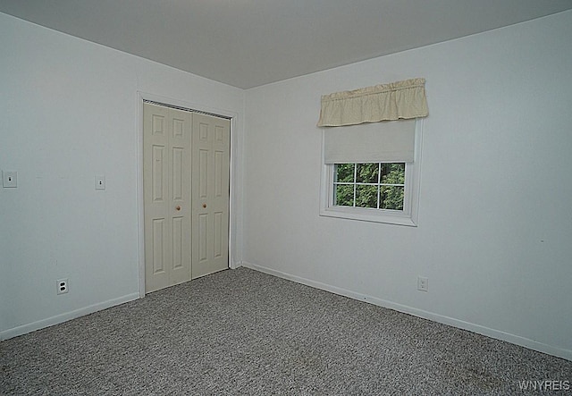 3840 Coomer Rd, Newfane, NY 14108 - unfurnished bedroom featuring carpet and a closet