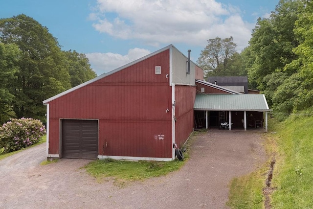 485 Spring Valley Rd, Delhi, NY 13753 - view of pole building